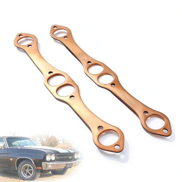 Chevy SBC Header Gaskets by Creative.C Copper Construction-0
