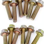 Exhaust Header Bolts iiLentes Painted Steel Kit-0