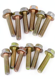 Exhaust Header Bolts iiLentes Painted Steel Kit-0
