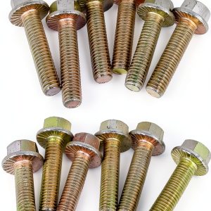 Exhaust Header Bolts iiLentes Painted Steel Kit-0