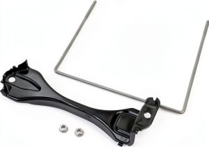 Battery Hold Down Dorman Brushed Steel Automotive-0