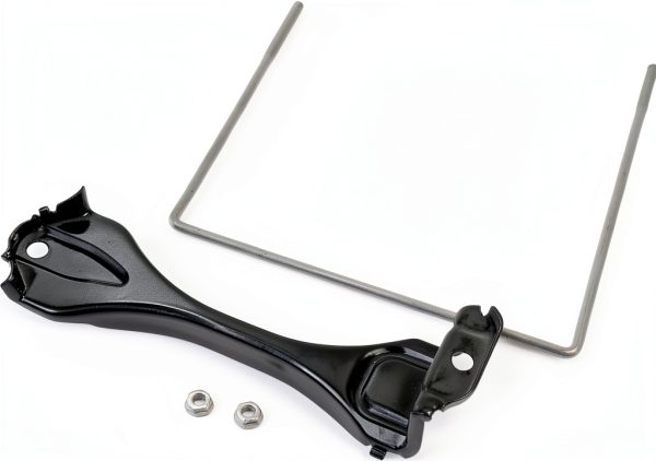 Battery Hold Down Dorman Brushed Steel Automotive-0