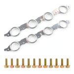 Chevy Exhaust Manifold Gasket Set Woclon Multi-Layer Steel-0