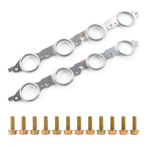 Chevy Exhaust Manifold Gasket Set Woclon Multi-Layer Steel-0