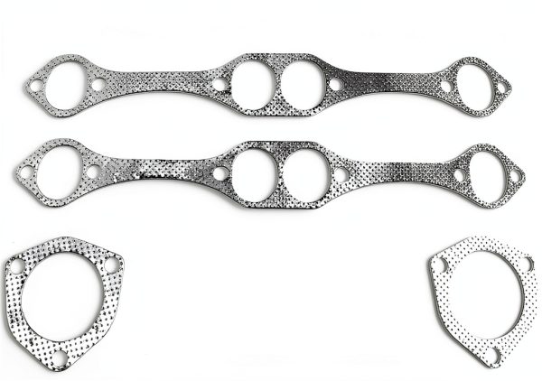 DNA MOTORING Aluminum Exhaust Header Gasket-5