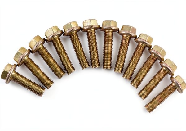 Exhaust Header Bolts iiLentes Painted Steel Kit-2