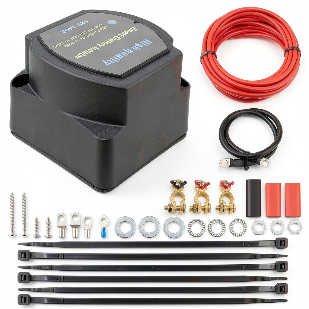 Hmmyior Dual Battery Isolator Kit 12v Automotive