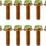 CHENACC Exhaust Manifold Bolts Kit for Ls Engines-0