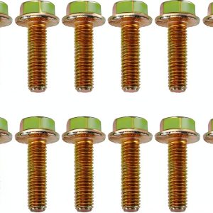 CHENACC Exhaust Manifold Bolts Kit for Ls Engines-0