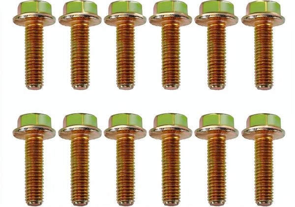 CHENACC Exhaust Manifold Bolts Kit for Ls Engines-0