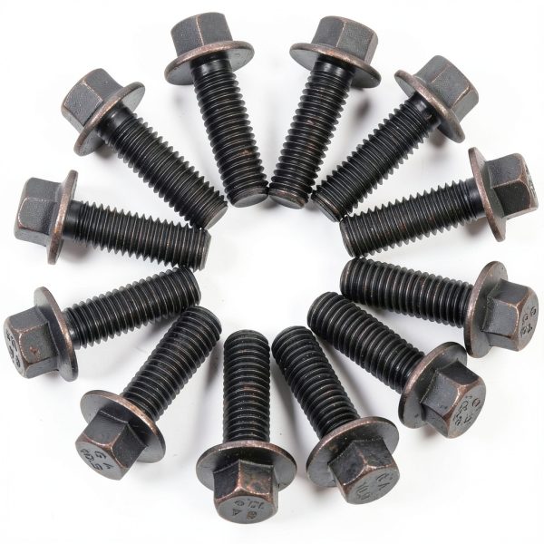 GM LS Exhaust Manifold Bolts Kit 10.9 Bolt Heavy Duty-4