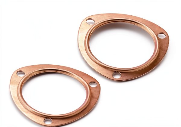 Chevy SBC Copper Header Collector Gaskets LYNSHINE-1