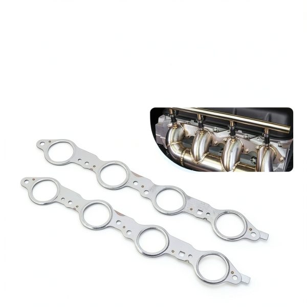 Chevy Exhaust Manifold Gasket Set Woclon Multi-Layer Steel-1