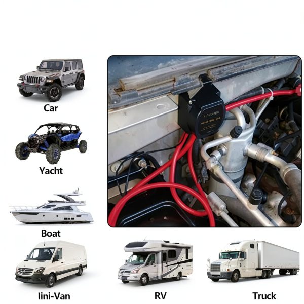 Hmmyior Dual Battery Isolator Kit 12v Automotive-6