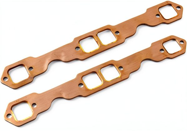 LYNSHINE Copper Header Collector Gaskets for SB Chevy 327-0
