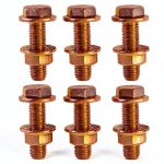 Bawkars Exhaust Manifold Bolts 109 Grade Steel-0