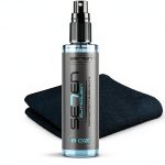 SE7EN Golf EliteClean Grip Cleaner 8oz Electric Blue with Towel-0