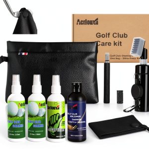 Aerlouxa Golf Club Grip Repair Kit 7-Piece Set with Magnetic Towel-0