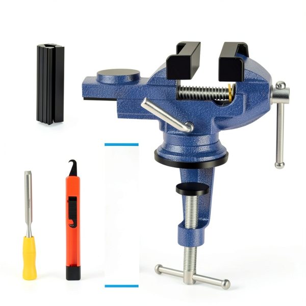 XIEKRAB Golf Regripping Kit Blue Steel 360Vise Clamp Tool Set-3