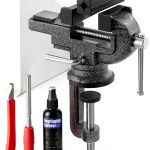 Beseetop Golf Grip Repair Kit BK-1 Black Silver with 360° Portable-0