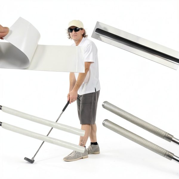 FOJOO Professional Golf Grip Tape Kit 30pcs White Polyester-3