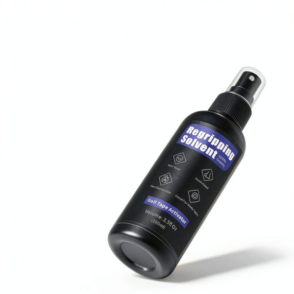 Beseetop Golf Grip Repair Kit BK-1 Black Silver with 360° Portable-4