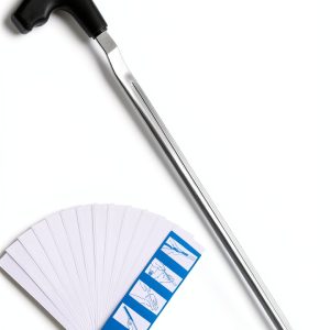 RunNico Golf Grip Removal Tool Black Aluminum 12.5 Inch V‑Shape Design-0