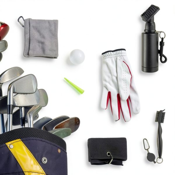 Hahafelt Golf Club Cleaning Kit QUN2762 Black Gray 9‑Piece Portable-6