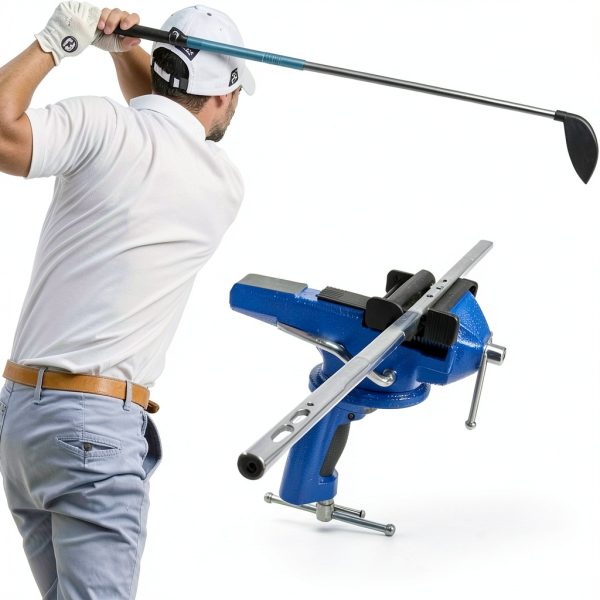 LJJERSO O Golf Club Grip Repair Kit 9‑Piece Blue Regripping Set with-1