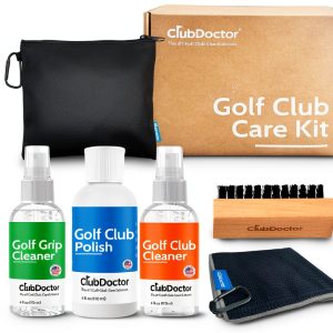 Club Doctor Golf Club Care Kit with Brush Cleaner Polish Grip Towel-0
