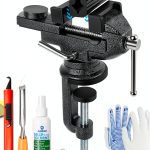 Golf Grip Kit AugFir Portable Table Vise Clamp with Solvent-0