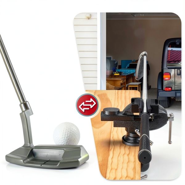 Golf Grip Kit AugFir Portable Table Vise Clamp with Solvent-4
