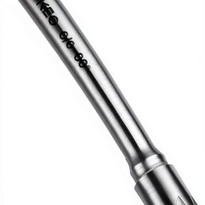 KEO 55805 Solid Carbide Single-End Countersink, Uncoated (Bright) Finish, 6 Flutes, 90 Degree Point Angle, Round Shank, 1/4" Shank Diameter, 3/8" Body Diameter-0