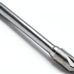 KEO 55794 Solid Carbide Single-End Countersink, Uncoated (Bright) Finish, 6 Flutes, 82 Degree Point Angle, Round Shank, 1/4" Shank Diameter, 3/8" Body Diameter-0