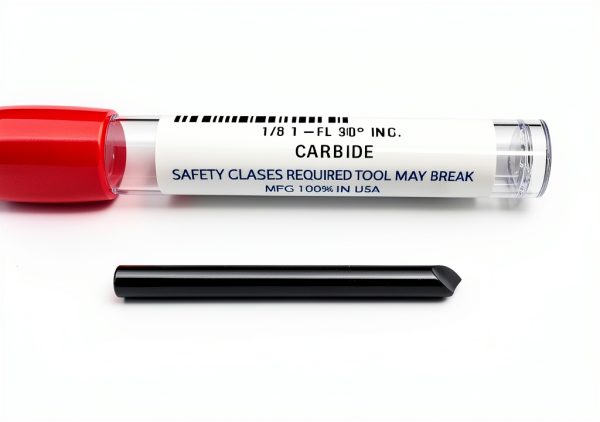 HTC Tool & Cutter 1/8" 90 Degree Single Flute Carbide Countersink-0
