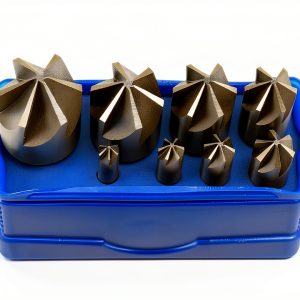 SHARS 90 Degree HSS Six Flute Countersink Set 404-0205 P-0