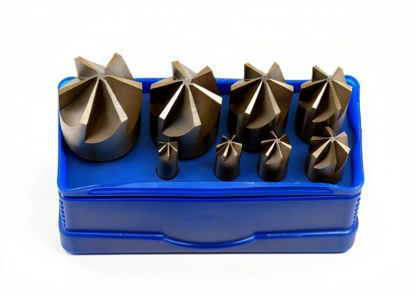 SHARS 90 Degree HSS Six Flute Countersink Set 404-0205 P-0